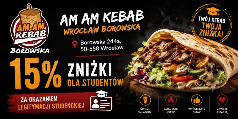 Am Am Kebab Wrocław Borowska